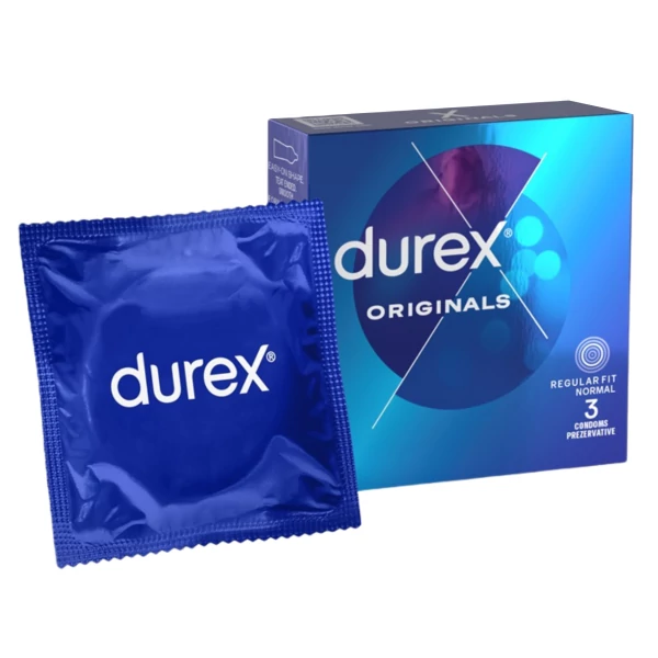 Презервативи Durex Originals Латексні 3 шт ЄС