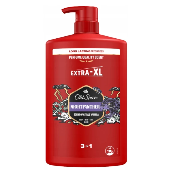 Гель для душу Old Spice Nightpanther 3 в 1 1000 мл ЄС