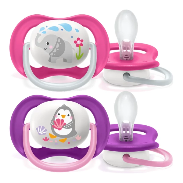 Ортодонтична соска Philips AVENT Ultra Air Animals для дітей 6–18 місяців 2 шт ЄС