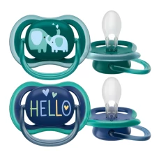 Пустушка Philips AVENT Ultra Air Нічна 18+ місяців 2 шт ЄС