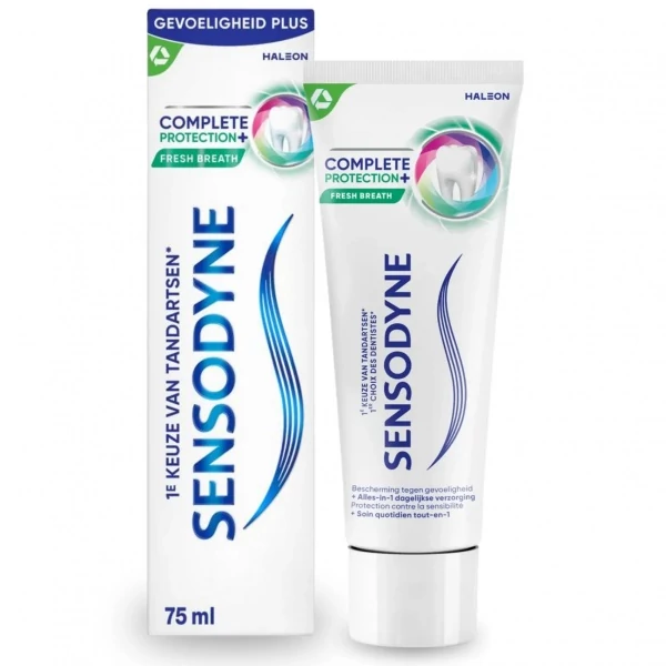 Зубна паста Sensodyne Complete Protection+ Fresh Breath 75 мл ЄС