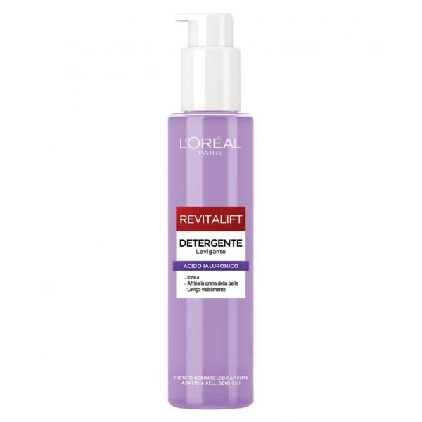 Гель L'Oreal Revitalift Gentle Cleansing Solution для вмивання з гіалуроновою кислотою 150 мл ЄС