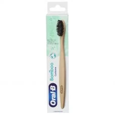 Мануальна зубна щітка Oral-B Bamboo Carbon Medium ЄС