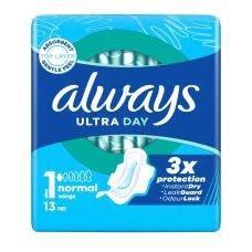 Гігієнічні прокладки Always Ultra Day Normal з крильцями 13 шт ЄС