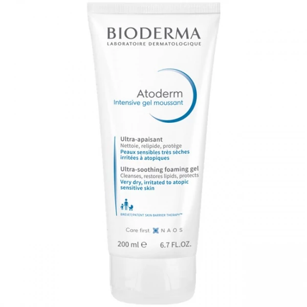 Гель Bioderma Atoderm Intensive Gel Moussant очищувальний для сухої та атопічної шкіри 200 мл ЄС