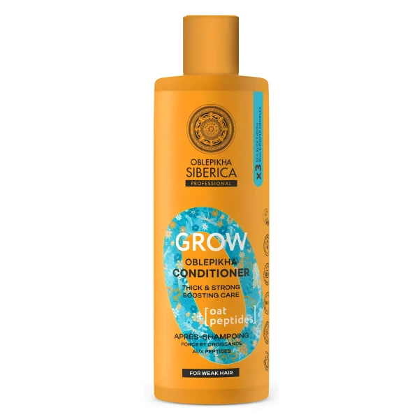 Кондиціонер Natura Siberica Oblepikha Grow Conditioner для росту та зміцнення волосся 400 мл ЄС