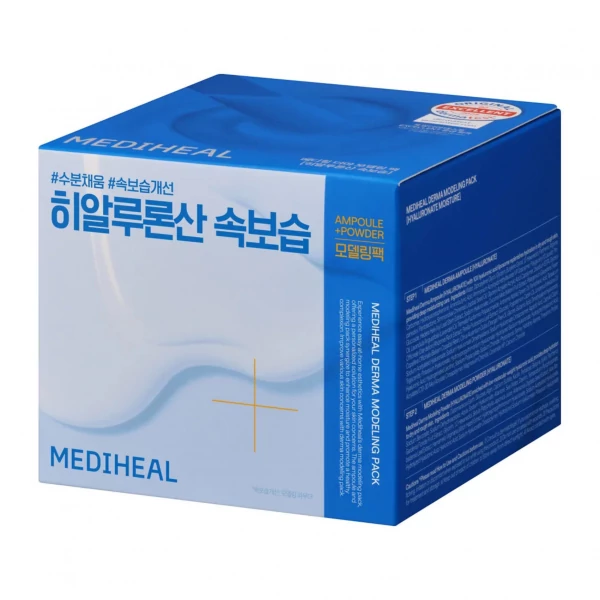Маска для обличчя Mediheal Derma Modeling Pack Hyaluronate 28 мл + 2 мл ЄС