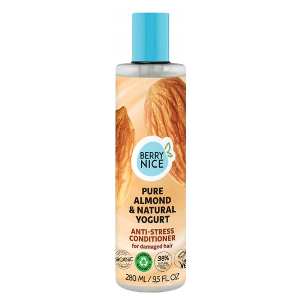Кондиціонер Berry Nice Almond &amp; Yogurt Conditioner відновлювальний 280 мл ЄС