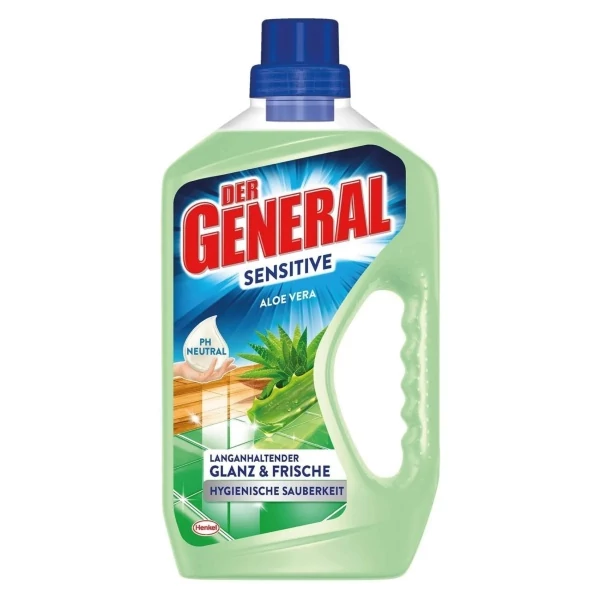 Засіб для миття підлоги Der General Aloe Vera Henkel 750 мл ЄС