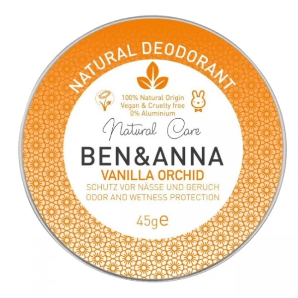Натуральний дезодорант BEN&amp;ANNA у вигляді крему Vanilla orchid 45 г ЄС