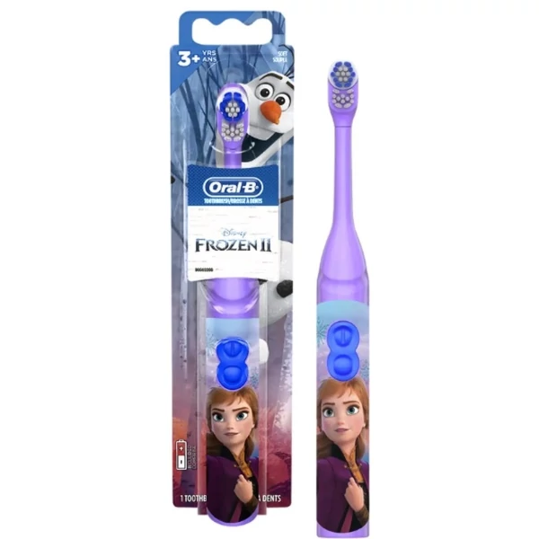 Дитяча зубна щітка Oral-B Frozen II на батарейках ЄС