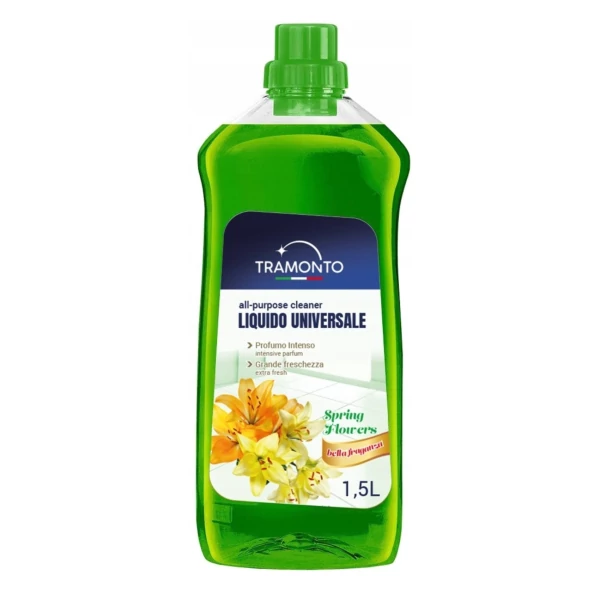 Рідина для миття підлоги Tramonto Spring Flowers 1500 мл ЄС