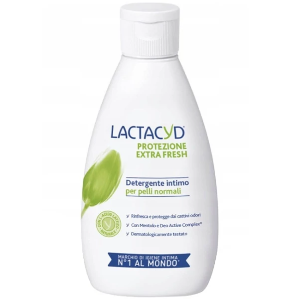 Гель LACTACYD Protezione Extra Fresh для інтимної гігієни 200 мл ЄС
