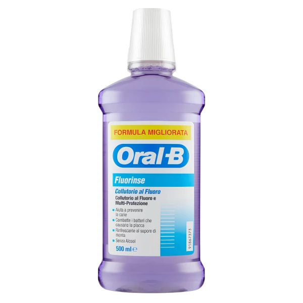 Ополіскувач для ротової порожнини ORAL-B Fluorinse 500 мл ЄС