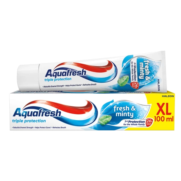 Зубна паста Aquafresh XL Потрійний захист 100 мл ЄС