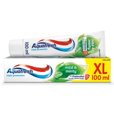 Зубна паста Aquafresh Triple Protection з фтором та м'яким м'ятним смаком 100 мл ЄС