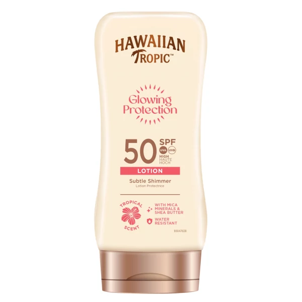 Сонцезахисний лосьйон для обличчя Hawaiian Tropic Glowing Protection Sunscreen Lotion SPF50 170 мл ЄС