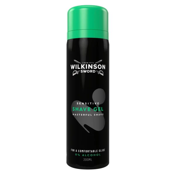 Гель для гоління Wilkinson Sword Sensitive Shave Gel для чутливої ​​шкіри 200 мл ЄС