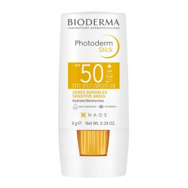 Сонцезахисний стік для чутливих зон та обличчя Bioderma Photoderm Stick SPF50+ 8 г ЄС