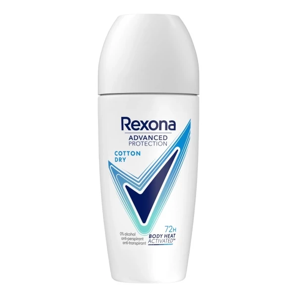 Антиперспірант Rexona Advanced Protection Deo Cotton Dry 50 мл ЄС
