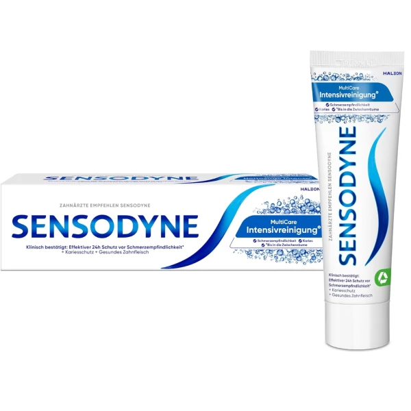 Зубна паста Sensodyne MultiCare Intensivreinigung 75 мл ЄС