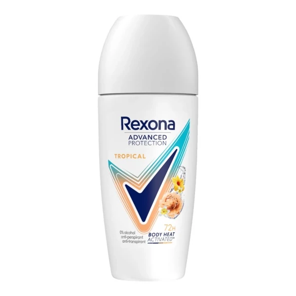Антиперспірант кульковий Rexona Advanced Protection Deo Tropical 50 мл ЄС