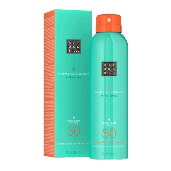 Сонцезахисний спрей для тіла Rituals The Ritual Of Karma Invisible SPF 50 200 мл ЄС