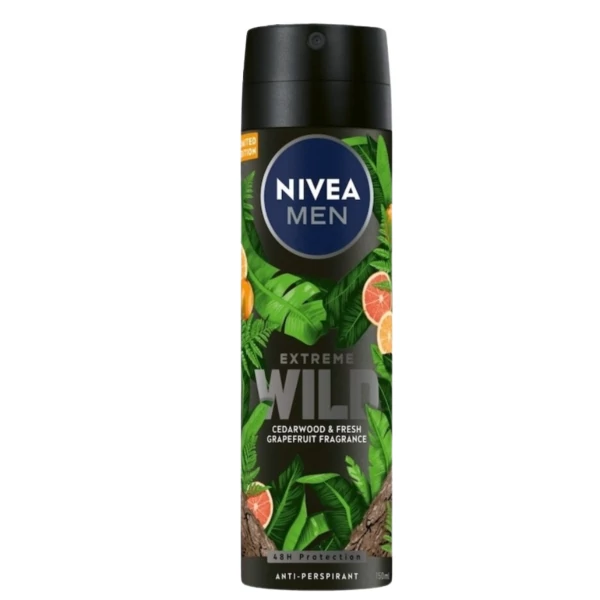 Антиперспірант-спрей Nivea Men Кедр та Грейпфрут 150 мл ЄС