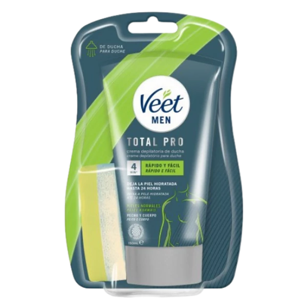 Крем для депіляції Veet Men 4 Total Pro 150 мл ЄС