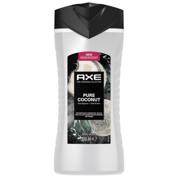 Гель для душу Axe Pure Coconut 3 в 1 300 мл ЄС