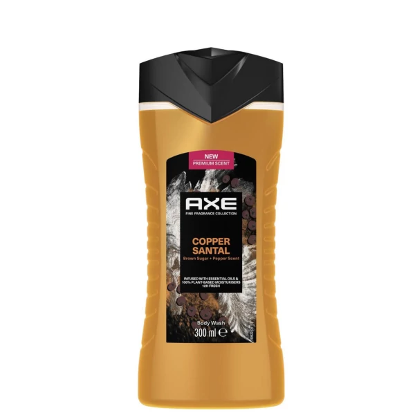 Гель для душу Axe Copper Santal парфумований 300 мл ЄС