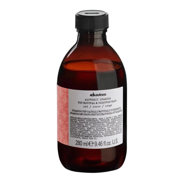 Шампунь Davines Alchemic Red для підтримання червоних відтінків волосся 280 мл ЄС