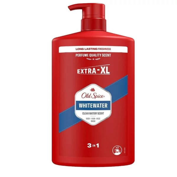 Гель для душу Old Spice Whitewater 3 в 1 800 мл ЄС