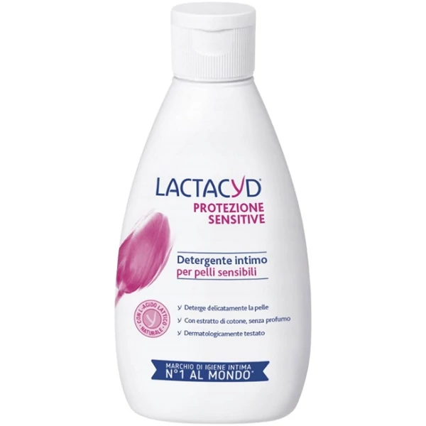 Засіб для интимной гигиены Lactacyd Protezione Sensitive 200 мл ЄС