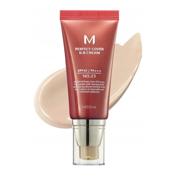 BB-крем Missha M Perfect Cover SPF42PA+++ 23 Natural Beige 50 мл ЄС