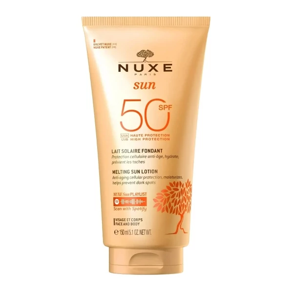 Сонцезахисний лосьйон для обличчя та тіла Nuxe SPF50 150 мл ЄС