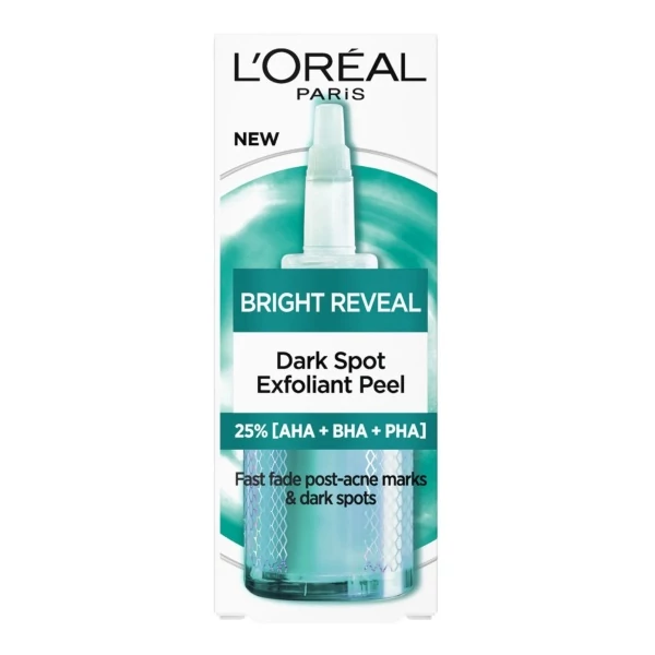 Кислотний пілінг для обличчя L'Oréal Paris Bright Reveal 25 мл ЄС