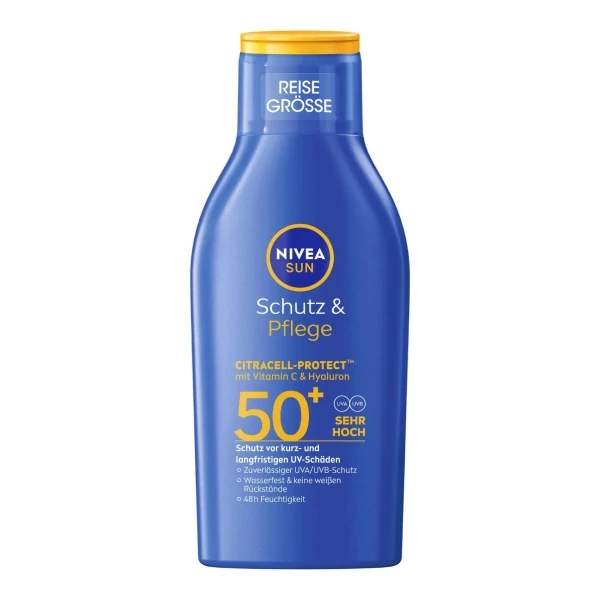 Лосьйон сонцезахисний Nivea Sun Protection &amp; Care SPF 50+ зволожувальний 100 мл ЄС