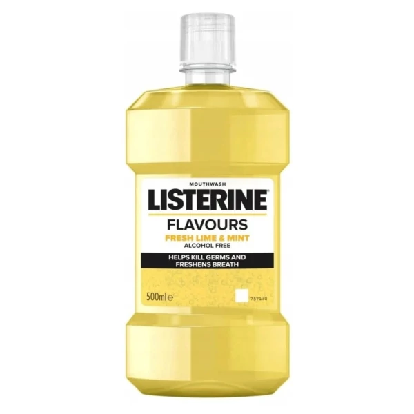 Ополіскувач для рота Listerine Lime &amp; Mint 500 мл ЄС