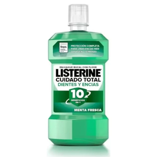 Ополіскувач для ротової порожнини Listerine Total Care Menta Fresca 750 мл ЄС