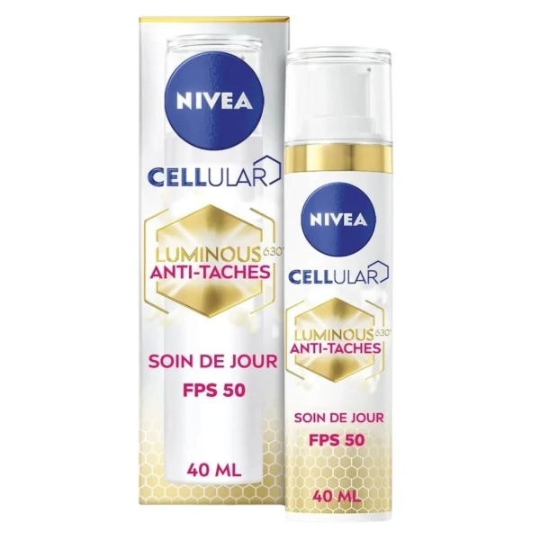 Крем для обличчя NIVEA Luminous від пігментації з гіалуроновою кислотою SPF50 40 мл ЄС