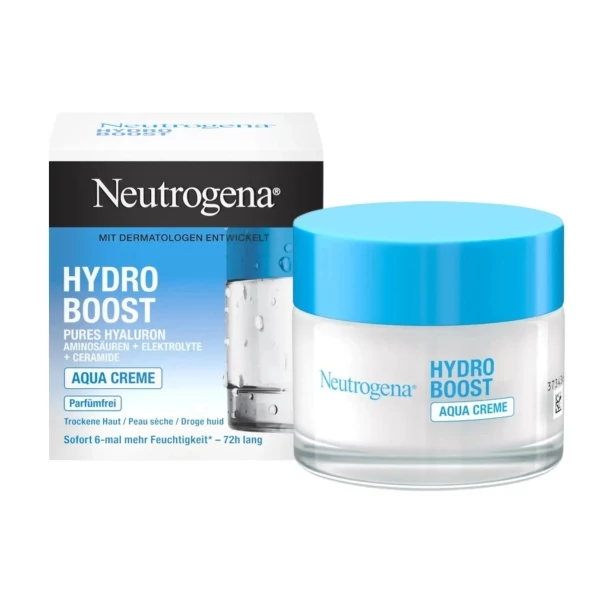 Зволожуючий крем для обличчя Neutrogena Hydro Boost Aqua Creme для дня та ночі 50 мл ЄС