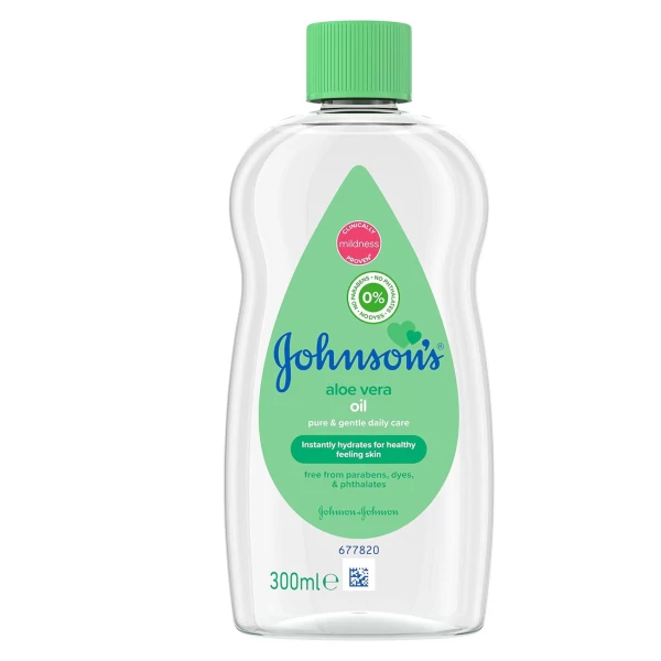 Дитяча олія для тіла Johnson's Aloe Vera 300 мл ЄС