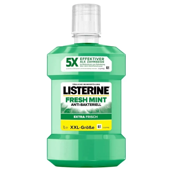 Ополіскувач для порожнини рота LISTERINE Fresh Mint XXL 1 л ЄС