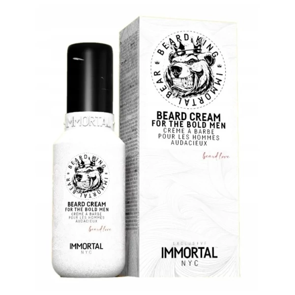 Крем для бороди Immortal New York Beard King 100 мл ЄС