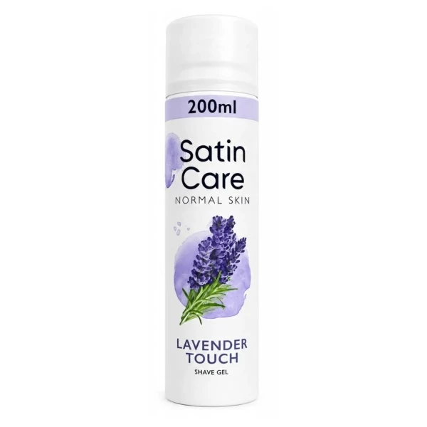 Гель для гоління Gillette Satin Care Lavender Touch 200 мл ЄС