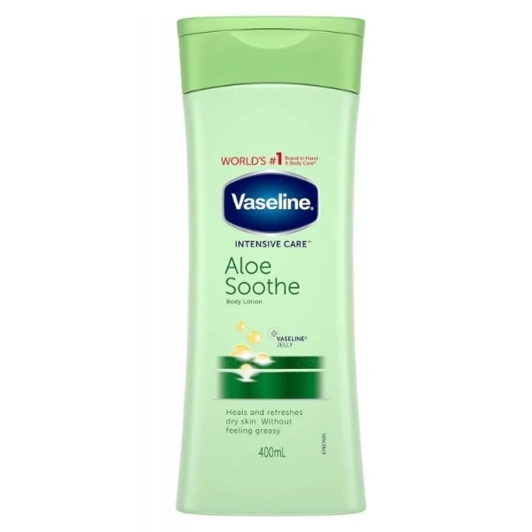 Лосьйон для тіла Vaseline Aloe Soothe глибоко зволожуючий з алое 400 мл ЄС