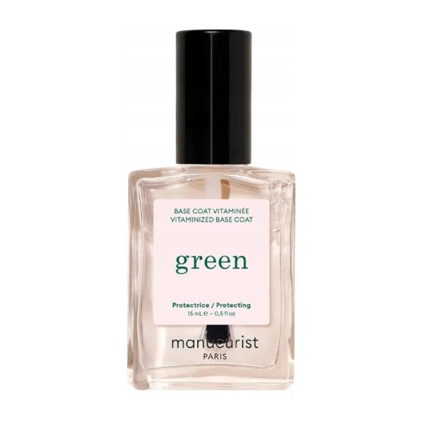 Базове покриття для нігтів Manucurist Vitaminised Base Coat Green 15 мл ЄС