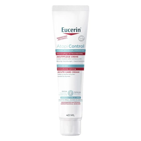 Заспокійливий крем Eucerin для атопічної шкіри обличчя 40 мл ЄС