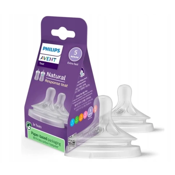 Силіконова соска Philips Avent Natural від 6 місяців SCY965/02 2 шт ЄС